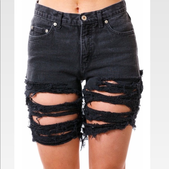 Coal and Terry Pants - Cutoff Shorts